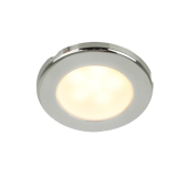 Hella EuroLED 75, Plastic Ring, 12v, Warm White, Screw Mount