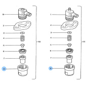 Vetus STM2717 - Retaining Nut