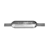 Tecnoseal Magnesium Oval Type Weld-On Sacrificial Anodes with Strap for Hull & Transom