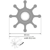 Johnson Pump 09-1028BT-1 - MC97/EPDM Impeller Kit for F7 and F7B Pumps