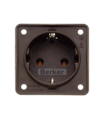 Philippi 609418551 - Schuko Socket, Brown ND230