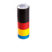 10x10m Insulation Tape 19mm/5 Colours