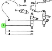 Nanni Diesel 970312692 - Fuel Injector for T6 Series Engines