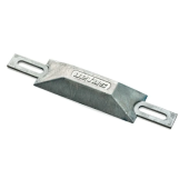 Vetus BOA003Z - Bolt-on Hull Anode Zinc, Rectangular 0,94kg