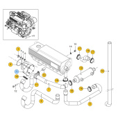 Vetus STM9893 - Seawater Pump M4.55/M4.56 Type 40