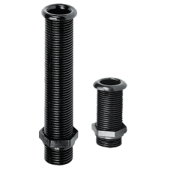Allpa Nylon Sleeve For Expanding Drain Plug, Ø22mm, L=62mm, Black