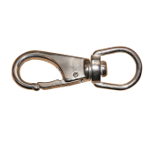 AISI 316 Snap Shackle With Swivel Eye 100 mm