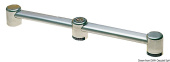 Osculati Anodized Aluminium Handrail Support with Hidden Screws, 40×20 mm Tube