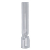 E.S. Sørensen Glass Captain's Cabin Lamp Chimney Clear 6 Inch Ø34 x 170 mm
