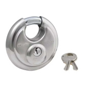 Master Lock Stainless Steel Round Padlock 70x14mm