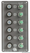 Osculati 14.700.00 - Elite Electric Control Panel 6 Switches