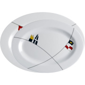 Marine Business Regata Oval Serving Platters 30/35x22.5 cm (for 2 pieces)