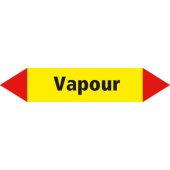 Marine Vapour Identification Sticker, Soft PVC
