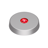 Lopolight 400-225 - Decklight, Red Light, Surface Mount 2.5M Cable