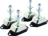 Vetus EMX65 - Electric Motor Support Type X65, Set Of 4 Flexible 65 Shore, M12