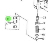 Nanni Diesel 970142165 - Injection Pump Tappet Assembly for HE Engines