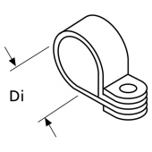 Webasto 1320265A - Pipe Clamp D52 Chrome Steel, 5 pcs