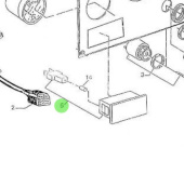 Nanni Diesel 970851515 - Instrument Panel Wiring for HE Series Engines
