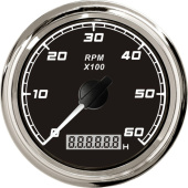 Bukh PRO L3280401 - UNIV. SPEEDOMETER W/ HOUR METER