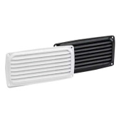 Nuova Rade 17657 - Ventilation Shaft Grill Cover, 200x100x8mm White