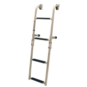 Lalizas 99500 - Folding Ladder For Transom, Stainless Steel 316, 1+2 Steps, 257x596mm