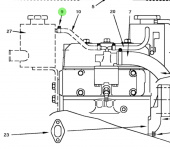 Bukh 569A0304 - Rust-Proof Clamping Ring for DV-Series Keel Cooling