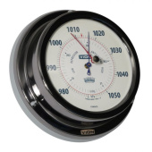 Vion Barometer Titanium Colored Photoluminescent Including Wall Mount Ø127 mm