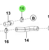 Bukh 14720-28006B - Retaining Clip for R210J and S270J Engines