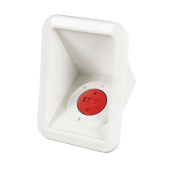 Nuova Rade 50023 - Case w/Deck Filler for Fuel, Ø38mm Hose, White