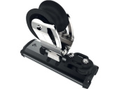 Lewmar 29441513BK - SZ1 SR Genoa Car with Slide Rods and Single Control Line Sheave