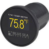 Blue Sea Mini OLED Temperature Monitor - Yellow