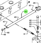 Bukh 520G1311 - Cylindrical Pin for DV36 and DV48 Fuel Injection and Valves
