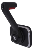 SeaStar CHX8554 - Xtreme Side Mount Control, Black With Trim Switch