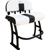 Plastimo 67631 - Fishmaster Pro Series Leaning Post - Matt Black Powder Coated Aluminium