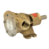 Johnson Pump 10-24572-01 - F7B-8 Bronze Impeller Pump, 107 l/min, 1" Inner Thread, Base Mounted/Pulley Drive