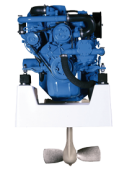 Solé Marine Diesel Engines Mini 29 (Volvo MD 7A/11C & 17C) With Adapter Kit For Volvo Saildrive 110 S