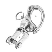 Plastimo 100705 - SNAP SHACKLE ST.STEEL WITH SHACKLE 120MM