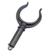 Nuova Rade 44681 - Oarlock, Ø53mm, Polyamide, Black