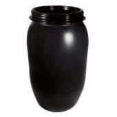 Barrel with Screw Lid, Plastic 120 L