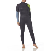 Plastimo P203758 - Performance Neoprene Suit 3/2mm FC Women Graphite/Lime Size 10 XS