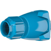 Marechal Blue Poly Straight Handle Size.4 + M20 5-12mm Cable Gland