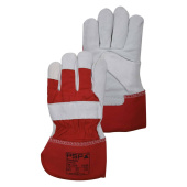 PSP Glove 34-110 Corium Canadian Grain Leather Red, Size 10/XL
