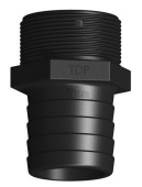 Tru Design Hose Connector 50mmx2”BSP Male Thread Long