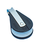 Allpa Plastic Single Block With Fixed Eye 10mm