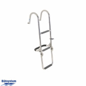 Båtsystem SL95R - Stainless Steel Side Ladder 3 Steps 95×27 cm
