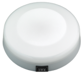 Allpa Plastic LED Dome Light, Built-On, 12v/1w, LED 5ø, H=40mm, Warm White
