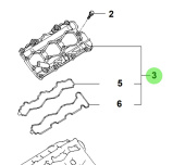 Bukh 22410-3A000 - Left Rocker Cover Assembly for S270J Engines