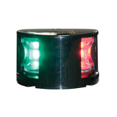 Lalizas 71321 - FOS LED 12 Bi-Colour Light, Deck Mounted, With Black Housing