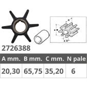 Finnord Tohatsu Impeller 2T 70-90-120-140 HP