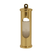E.S. Sørensen Storm Glass Without Wall Holder Brass 145 mm
